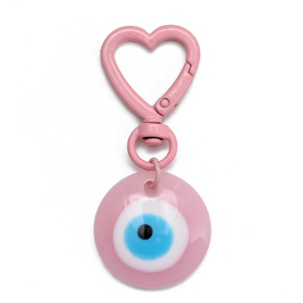 Wholesale Plastic Devil Eye Keychain